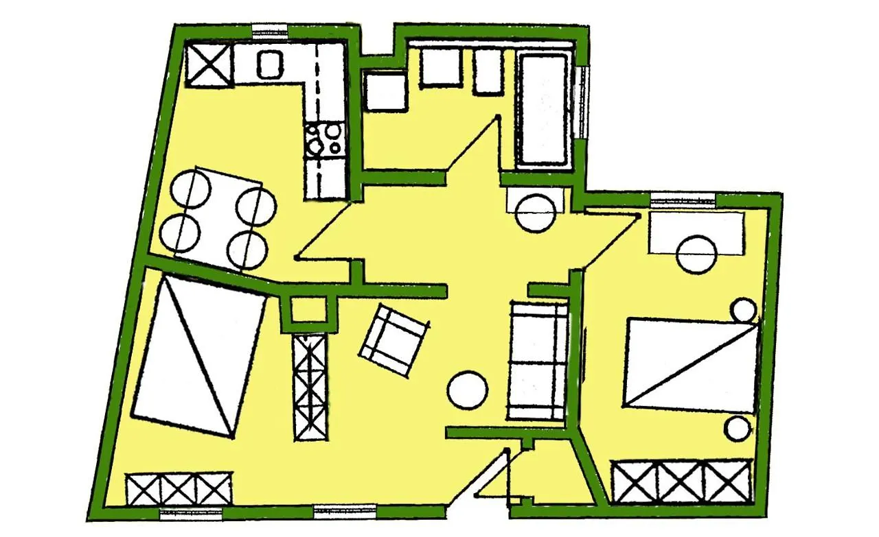 gapart - Apartments mit Küche Leipzig
